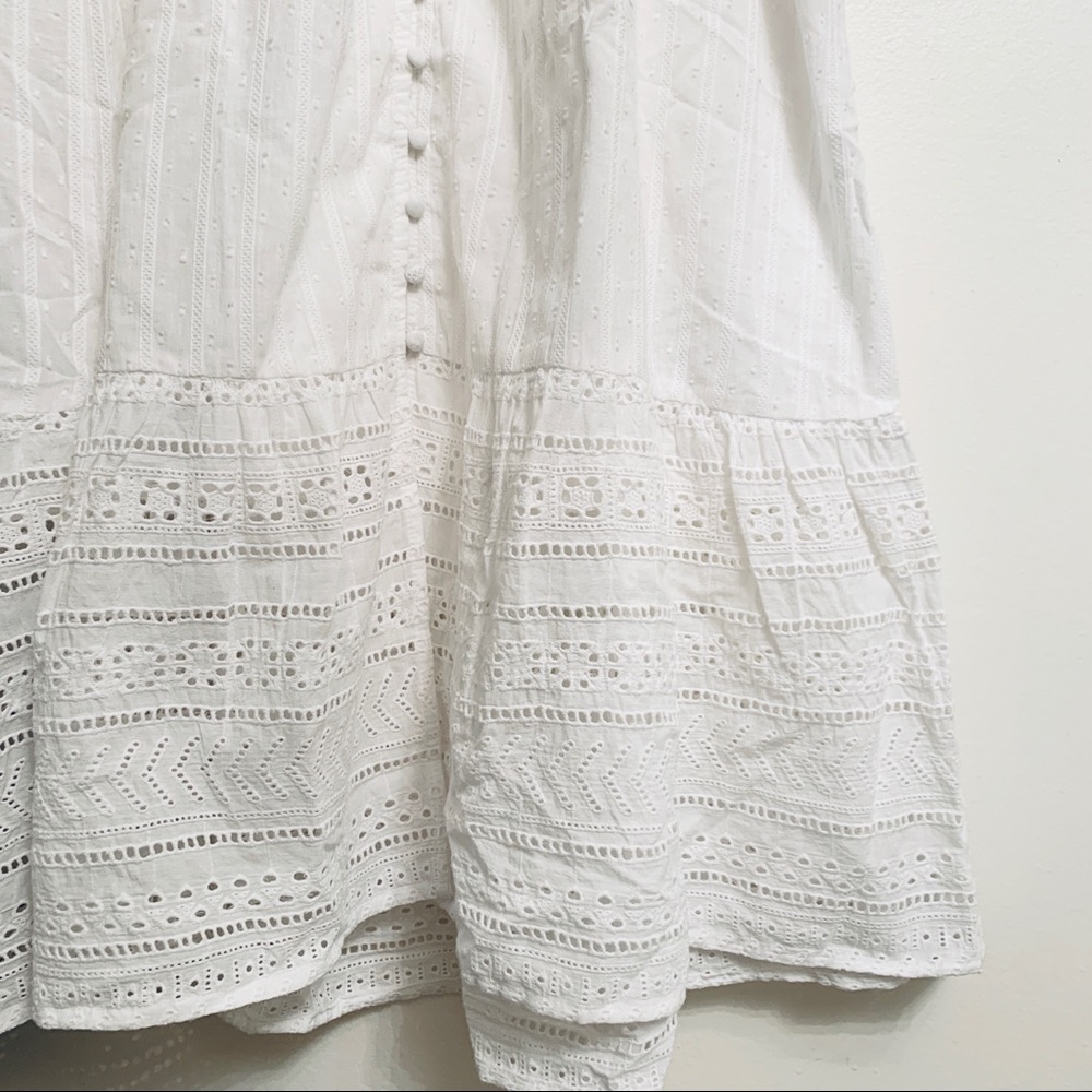 Anthropologie NWT Ebba Eyelet Midi Dress - Picture 6 of 8